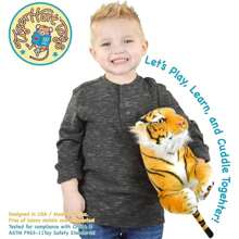 Flecha el Tigre - Peluche de animal de 17 pulgadas (la medida de la cola no está incluida) - De Tiger Tale Toys