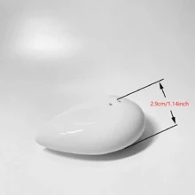 2pcs/Set Heart-Shaped Ceramic Spice Jars, Salt Pepper Seasoning Storage Container, Creative Combination, Hotel & Home Kitchen Condiment Organizer, Reusable & Easy To Clean, Also Suitable For Elegant Decoration, Wedding Party Favor - White - View 7