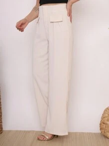 Women Pants - Màu be - Xem 6