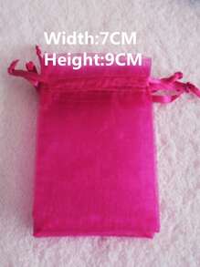 10/50/100 pièces Sacs cadeaux en organza, sacs pour cadeaux de mariage, taille 7*9cm, fournitures d'emballage cadeaux pour les fêtes, événements et fêtes, maison et vie, fournitures pour fêtes de mariage, pochettes cadeaux de centre de table, sacs d'emballage de cuisson, sacs d'emballage de cadeaux de bijoux, sacs à mailles pour cadeaux d'événements et de fêtes, convenant pour divers festivals, célébrations, fêtes en plein air, toutes les saisons, sacs anti-insectes pour fruits, retour à l'école, Saint-Valentin