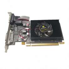 GT610 1GB Desktop Half-Height Blade Card Graphics Card Small Chassis Gaming Graphics Card Desktop Video Card For PC Gaming, DirectX 11, PCI-Express 2.0 X16 - 1 - View 1
