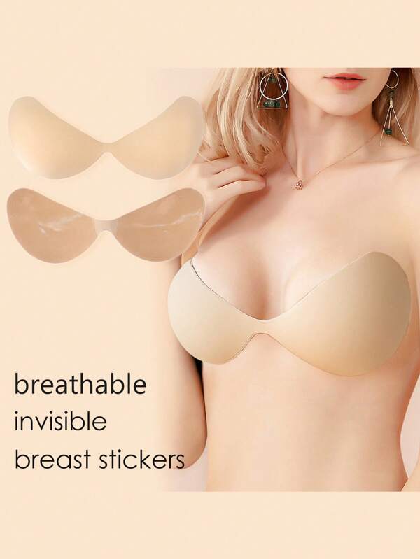Women Breathable One-Piece Sponge Bra Invisible Backless Bras