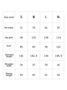 Women Deep V Neck Pajamas Jumpsuit Playsuit Solid Long Sleeve One Piece Romper Sleepwear - 橘色 - 查看 8