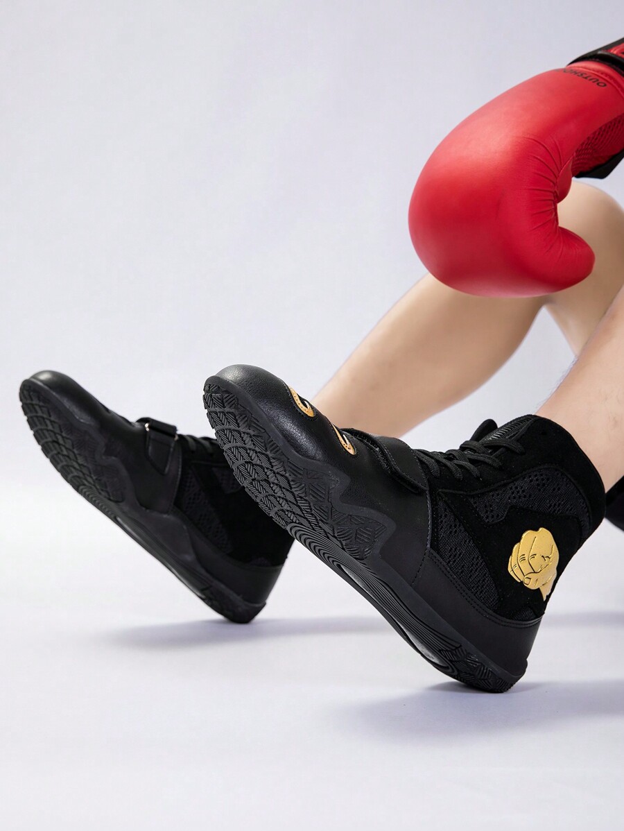 Anti Slip Fencing Shoes For Mens And Women Lightweight Professional Martial Art Shoes Breathable Lace Up