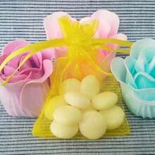 10/50/100 pièces Sacs cadeaux en organza, sacs pour cadeaux de mariage, taille 7*9cm, fournitures d'emballage cadeaux pour les fêtes, événements et fêtes, maison et vie, fournitures pour fêtes de mariage, pochettes cadeaux de centre de table, sacs d'emballage de cuisson, sacs d'emballage de cadeaux de bijoux, sacs à mailles pour cadeaux d'événements et de fêtes, convenant pour divers festivals, célébrations, fêtes en plein air, toutes les saisons, sacs anti-insectes pour fruits, retour à l'école, Saint-Valentin