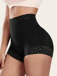 2 piezas de ropa interior moldeadora para mujer con control de abdomen, diseño antideslizante y adhesivo desinflable. Leggings de compresión para post-parto con control de abdomen y elevación, adecuados para múltiples ocasiones como uso diario
