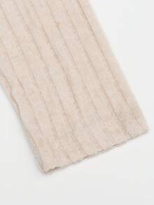 T-shirt de maternité manches longues, design doux et délicat, convient pour le début de l'automne - Nude - Voir 4