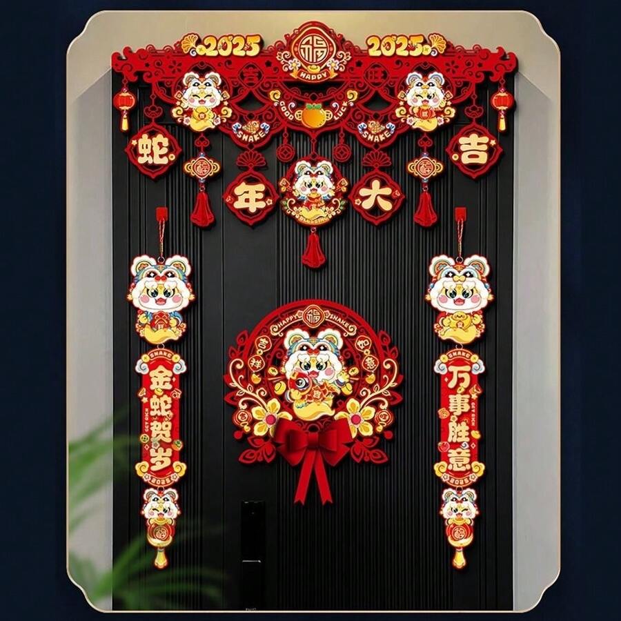 Chinese New Year Decorations 2025 Lunar New Year Hanging Tassels