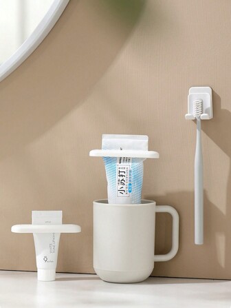 جهازان يدويان لتوزيع كريم اليد، منظف الوجه، معجون الأسنان، حامل معجون الأسنان على الطراز الياباني الجديد، تصميم بسيط، للحمام، مستحضرات التجميل، رخيص، ديكور الغرفة، الخزانة، السفر، غرفة النوم، اكسسوارات مستحضرات التجميل، هدايا عيد الميلاد، أدوات مستحضرات التجميل، هدايا للنساء