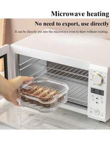 Refrigerator Frozen Meat Compartment Box, Freezer Preservation Containers, Kitchen Food Organizing Divider Boxes For Frozen Meat - Multicolor - View 9