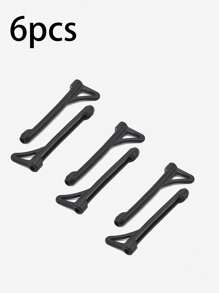 6 件装硅胶防滑眼镜架挂钩配件,眼镜腿固定装置,防止脱落 - 彩色 - 查看 10