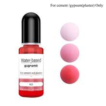 15/1/30 Warna Pigmen Semen Gipsum, Pewarna Cair Berbasis Air, Pewarna Bubuk Gipsum Konsentrat, Pewarna Pekat untuk Cetakan Plaster 10ml/Buah - Pewarna Semen Gypsum - View 21