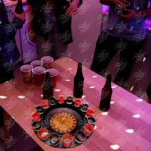 GRUPO CARNAVALLIA 16 Shots Wheelie Game Caballitos Party Drinking Games