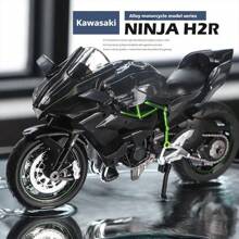 1:18 Scale Motorcycle Model - Kawasaki Ducati Street Bike Replica, Collectible Display Toy, Birthday Gift, Easter Gift, Christmas Gift, Perfect Gift - Multicolor - View 1