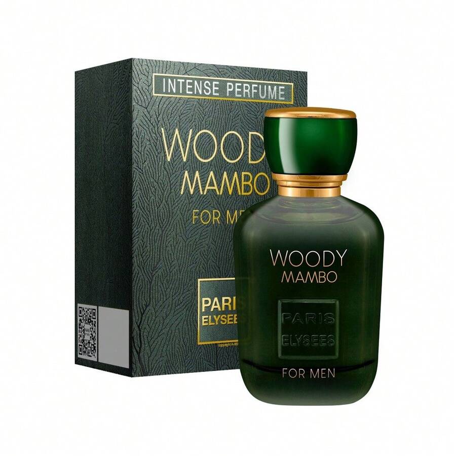 Woody Mambo Paris Elysees Men's Perfume 100 Ml - xanh quân đội - Xem 1