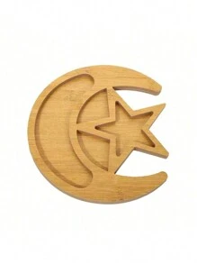 Asymmetric Density Board Star And Moon Tableware Household Fruit Dessert Setting Plate Barbecue Salad Plate Dessert Tray