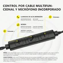 Audífonos Intraurales Popcorn Bass X8 Pro In-ear Gamer Con Micrófono - Blanco - Ver 8