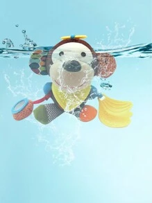 Baby Toy Animal Plush Stroller Pendant, Kids Toys, Dolls, Stroller Accessories - 黃色 - 查看 7