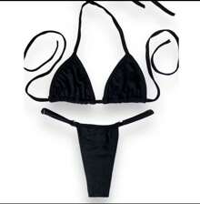 Strapless Bikini Comfort And Lines Summer Fashion - Black - View 3