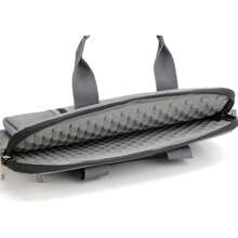 15.6" Professional Laptop Notebook Case Sleeve Computer Shoulder Bag Pockets - Grey - View 3