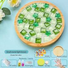 Wooden Round Coasters, Mosaic Coasters - Round & Square Coasters, Handmade Mosaic Crafts DIY Set, Affordable DIY Woodworking Gifts, Homemade Father's Day Gift,Crafts,Craft Kits,Crafts For Kids,Craft Supplies>Diy Crafts,Diy Sets,Craft Kit Wooden