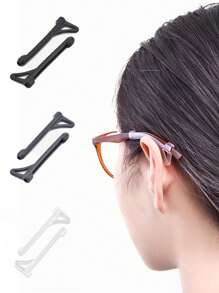 6 件装硅胶防滑眼镜架挂钩配件,眼镜腿固定装置,防止脱落 - 彩色 - 查看 7
