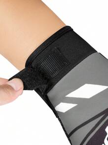 1 双薄款男士防滑骑行/登山/驾驶手套，触摸屏友好且保暖 - 灰色 - 查看 5