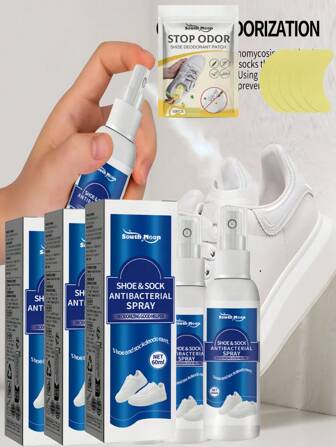 鞋子和袜子除臭喷雾，鞋子和袜子清洁汗脚，去除异味，干鞋柜清新剂鞋子和袜子除臭喷雾鞋子和袜子清洁汗脚除臭臭