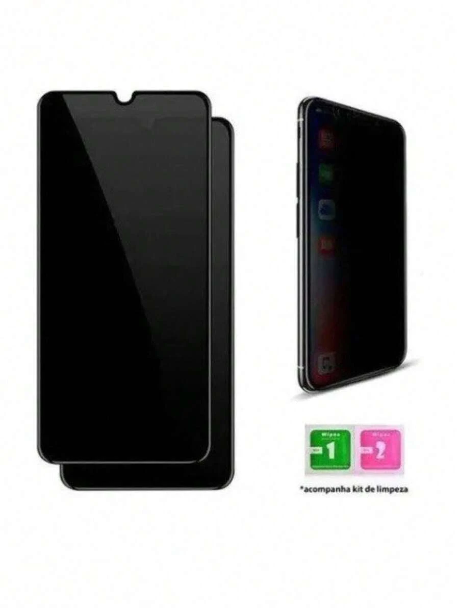 3D GLASS PRIVACY FILM FOR ALL IPHONES - 黑色 - 查看 1