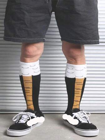1 Pair Funny Chicken Feet Design Lolita Y2K Style Thinning Leg Novelty Socks