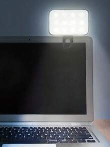 Luz de relleno LED para selfie, Luz de relleno LED para teléfono, Luz de relleno portátil de 3 modos de iluminación, Mini luz de relleno portátil con clip, Para maquillaje, transmisión en vivo, conferencia de Zoom, luz recargable con clip para video/fotos para teléfono y cámara