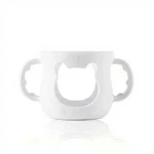 4oz Cartoon Cute Silicone Baby Bottle Handles - Wide Neck Compatible, Elastic Protective Cover, Suitable For Feeding And Bottles, Extendable, Shatterproof And - Multicolor - View 6