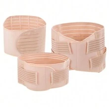 3 In1 Women Belly Wrap Body Shaper Shapewear Postpartum Waist Belt Support Girdle After Birth After Pregnancy - Pink - View 10