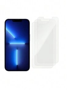 3pcs Tempered Glass Screen Protector, High Definition, Waterproof, Durable, Unbreakable Edges, Compatible With Apple IPhone7/8/X/XS/11/12/13/14/15 Pro Max/16 Pro Max/16 Plus/16/16e/17/17 Air/17 Pro/17 Pro Max - Clear - View 27