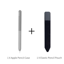 Universal Elastic Pencil Case Compatible With Apple Pencil Pro And 2nd Gen Protective Adhesive Sleeve Pouch With Durable - Multicolor - View 11