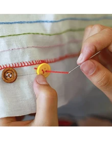 Hand Sewing Needles For Clothing Kit With 60 Pieces For Clothing Leather Tapestry - Silver - View 6