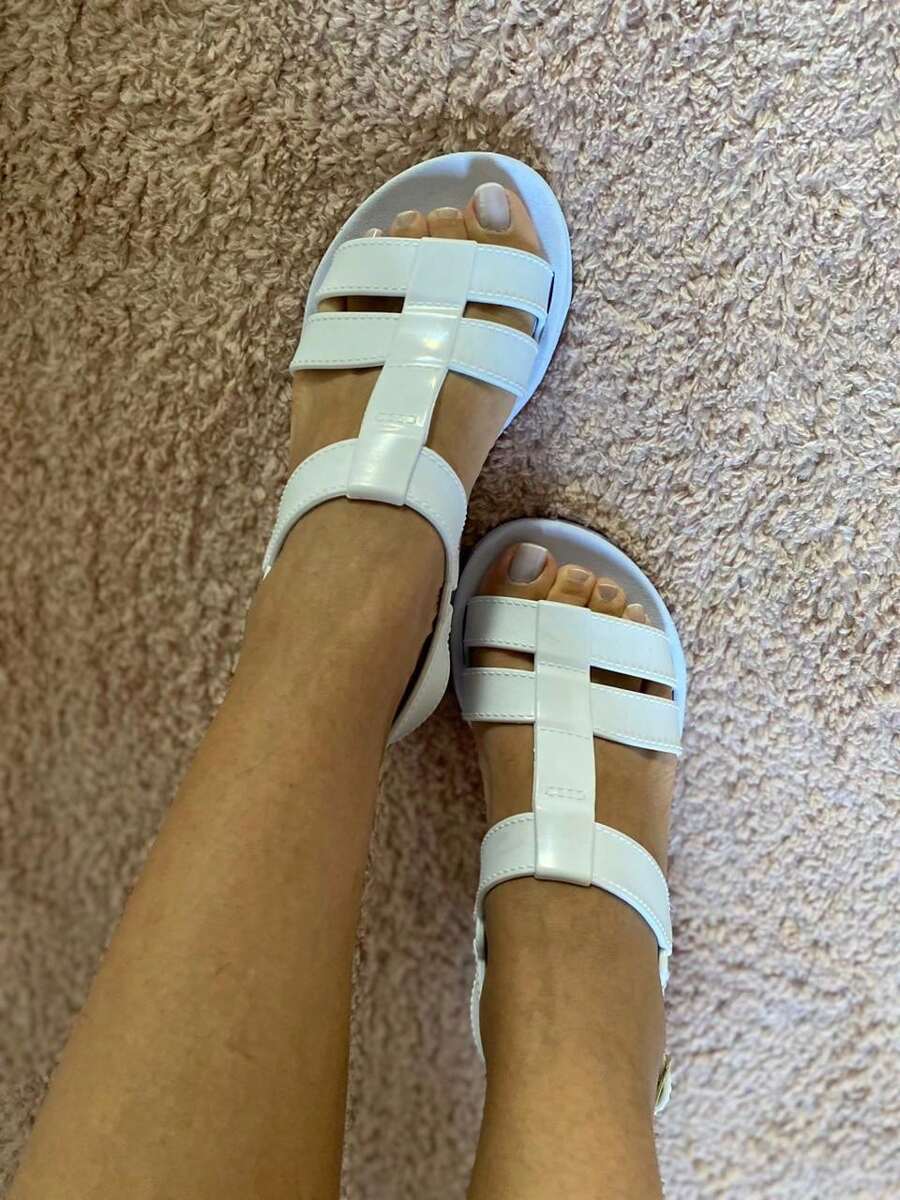 Comfortable Women's Papete Sandal Promotion - blanco - Ver 1