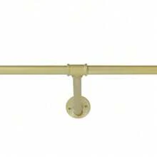 Ubfhonsi Gold Iron Industrial Pipe Wall Mounted Clothing Rack Wedding Dress Bridal Garment Rack Stand Retail Display Closet Organization Room Decor Home Decor Fall Decor Bedroom DecorCoat Hanger Back To School - Gold - View 10