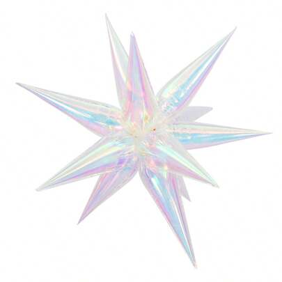 哑光糖果色蓝色、粉色、绿色蝴蝶结铝箔气球适用于生日派对、婚礼、情人节装饰