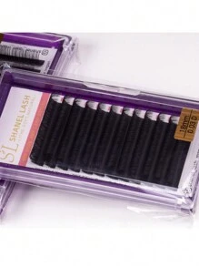 Premium Individual Lashes 0.03 0.05 0.07 Mega Volume Eye Lashes Extension Cashmere Velvet Fluffy D Curl 8-18mm Mixed Natural Look Cluster Lashes Super Soft Matte Black Individual Lashes Tray Volume Classic Synthetic Faux Mink Eyelashes Extensions Professional False Eyelashes Supplies For Lashes Salon