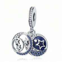 Elegante Stern- und Mond-Quasten-Schlangenkette, geeignet für DIY Armbänder, Mode-Schmuckgeschenk, Geburtstagsgeschenk für Frauen