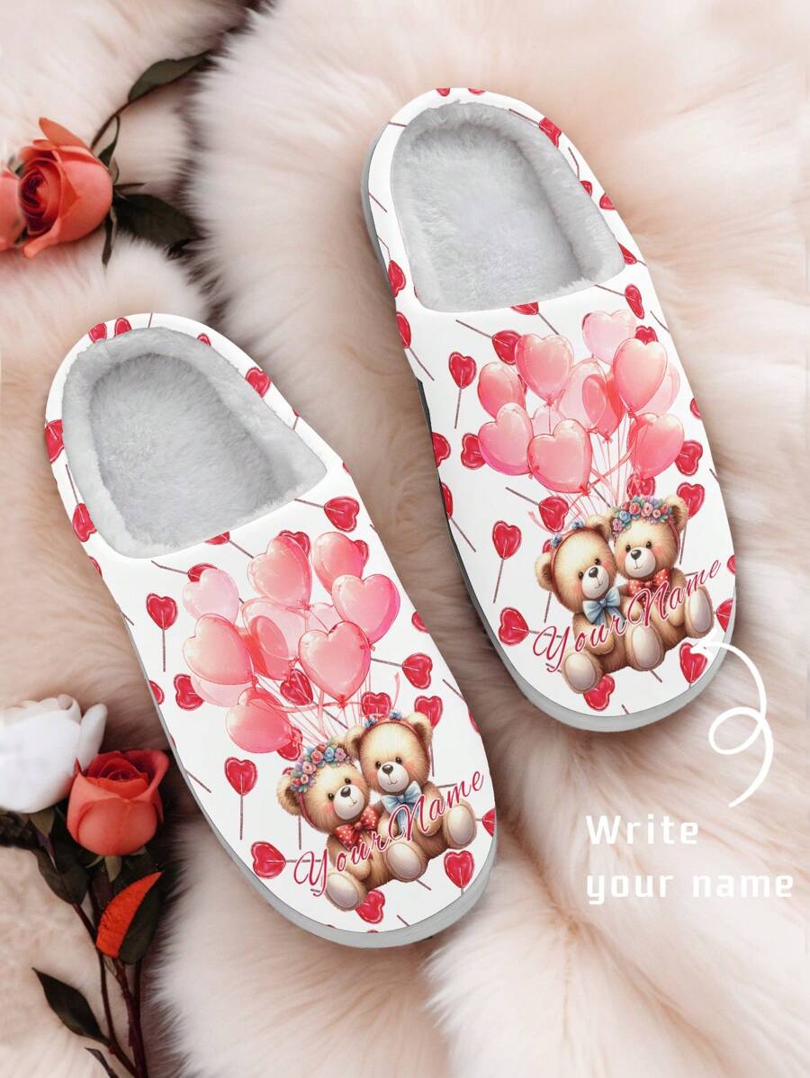 定制圣诞家居拖鞋，3D打印圣诞礼物，照片定制毛绒拖鞋，可爱定制毛绒拖鞋，保暖舒适，适合室内穿着，可作为圣诞礼物送给爱人、母亲、父亲、未婚妻、家人、朋友、兄弟姐妹。