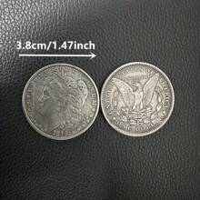 10pcs Vintage 1878-1887 For MORGAN US Simulation Coins - Perfect For Collectors, Game Parties And Jewelry Making, DIY Crafts, Jewelry Patterns, DIY Jewelry Making Accessories