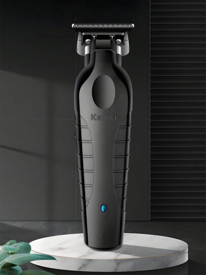 Kemei Kemei KM-2299 Barber Cordless Hair Trimmer 0mm Zero Gapped Carving Clipper Detailer Professional Electric Finish Cutting Machine