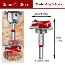 Adjustable Carpenter Auger Bit, Drill Hole Opener For Wood, Boards, Doors, Drilling With Electric Drill - Orange - View 14