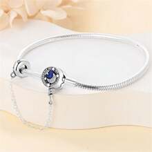 Elegante Stern- und Mond-Quasten-Schlangenkette, geeignet für DIY Armbänder, Mode-Schmuckgeschenk, Geburtstagsgeschenk für Frauen