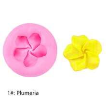 1pc 3D Silicone Flower Shape Mold For DIY - Pink - View 14