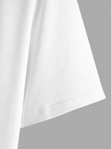 2pcs Summer Men's Printed Short Sleeve T-Shirt And Shorts Set - Multicolor - View 5