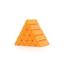 3D Printed Infinity Triangle Puzzle Cube, Stress Relief Small Toy, Twist & Turn Endlessly - Multicolor - View 10