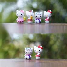 Sanrio 6 Series Ornaments, Made Of PVC Material, Suitable For Hello Kitty Series, Unique Appearance, Is The First Choice For Gifts, Rich Play, Suitable For Christmas, Valentine's Day Gifts, Collectibles, Ornaments, Etc., The Best Gift For Women.,Hello Kitty,Hello Kitty Items,Hello Kitty Stuff